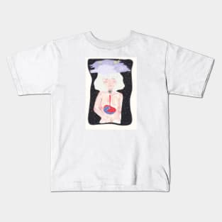 Illustration tears-rain Kids T-Shirt